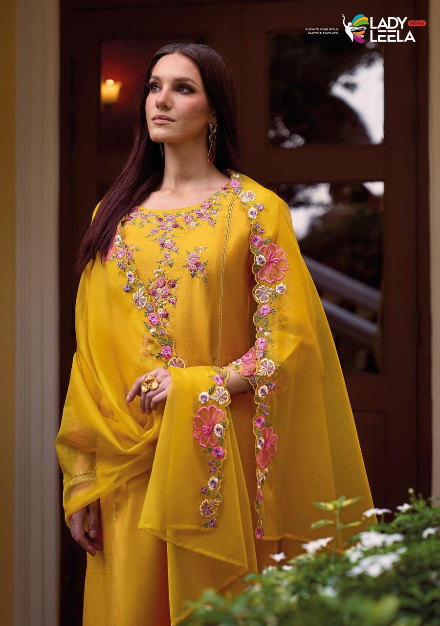 Lady Leela Shiddat Vol 3 Embroidery Salwar Kameez Catalog collection 16