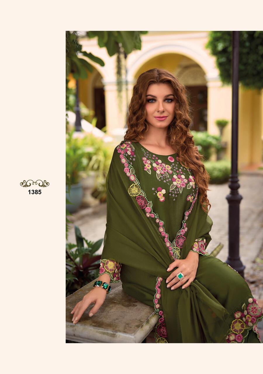 Lady Leela Shiddat Vol 3 Embroidery Salwar Kameez Catalog collection 8