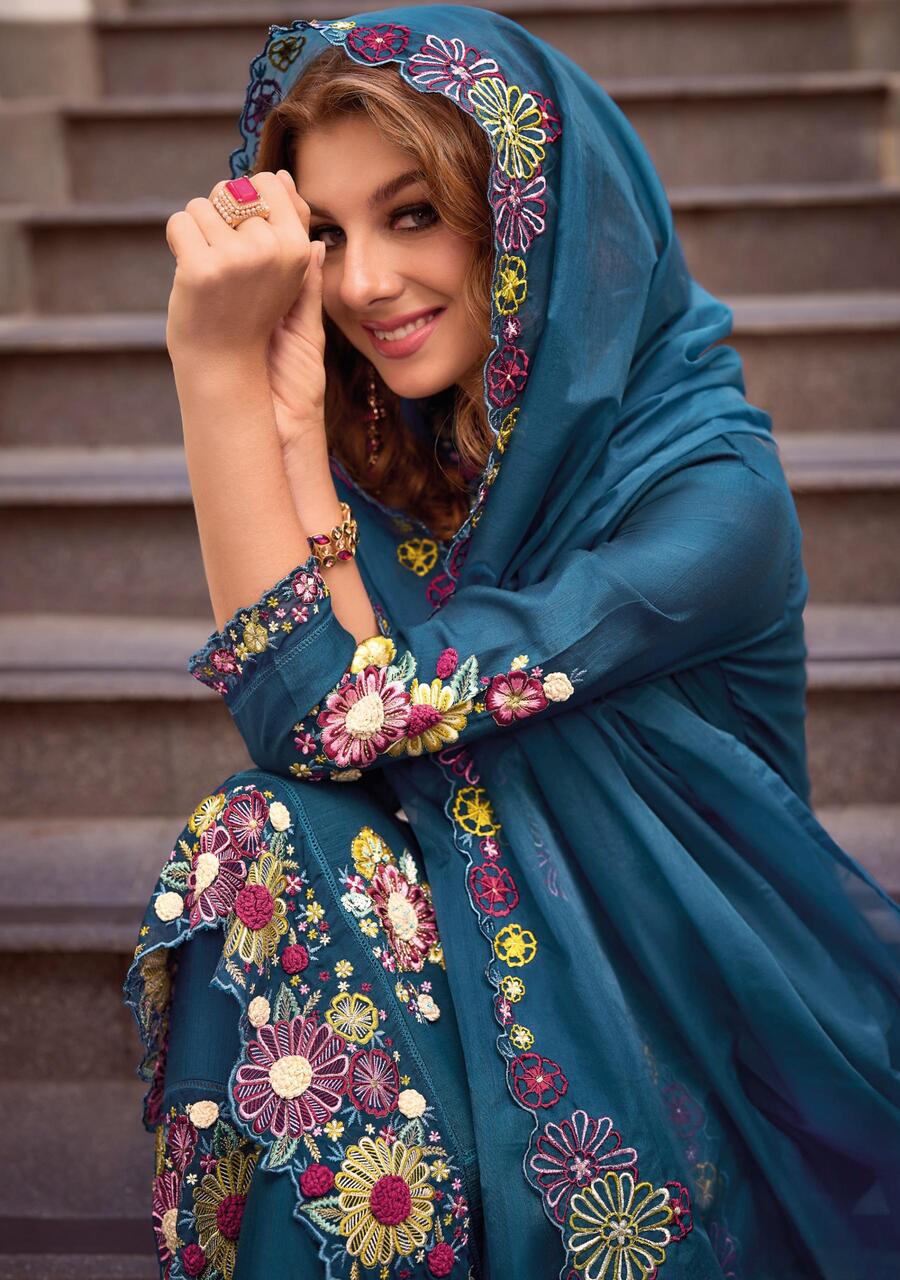 Lady Leela Shiddat Vol 3 Embroidery Salwar Kameez Catalog collection 14