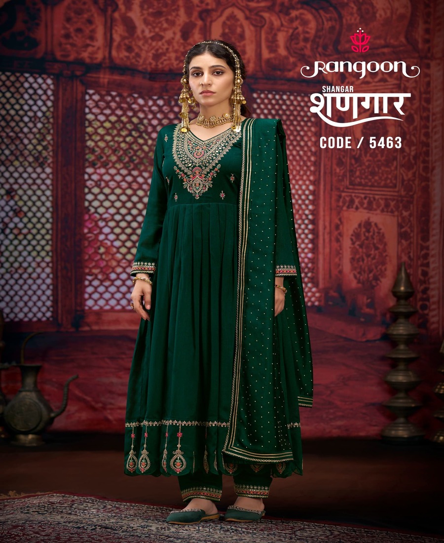 Rangoon Shangar Anarkali Suits Catalog collection 1