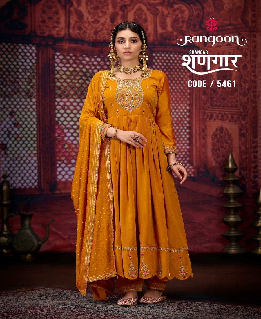 Rangoon Shangar Anarkali Suits Catalog collection 4