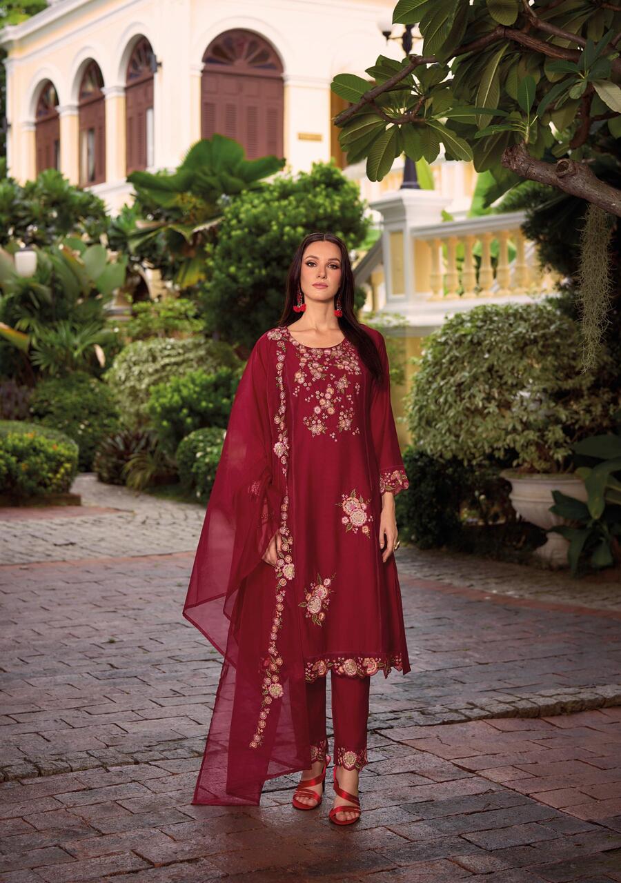 Lady Leela Shiddat Vol 3 Embroidery Salwar Kameez Catalog collection 13