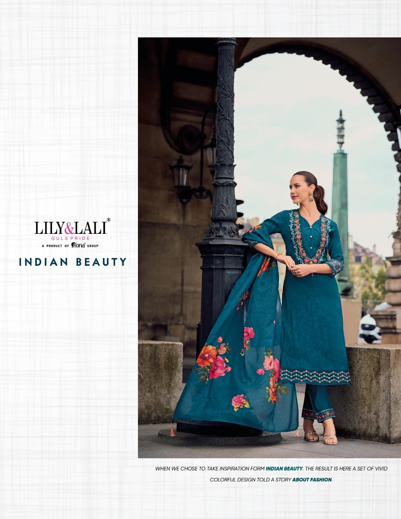 Lily Lali Haseena Embroidery Salwar Kameez Catalog collection 5