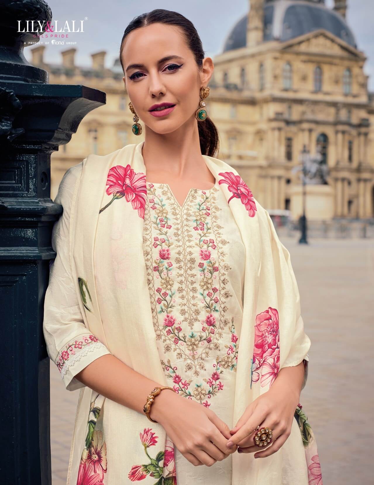 Lily Lali Haseena Embroidery Salwar Kameez Catalog collection 11