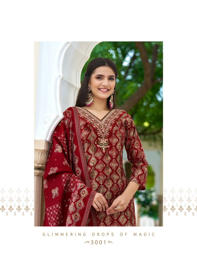 Radhika Lifestyle Cherry Vol 3 Printed Salwar Kameez Catalog collection 2