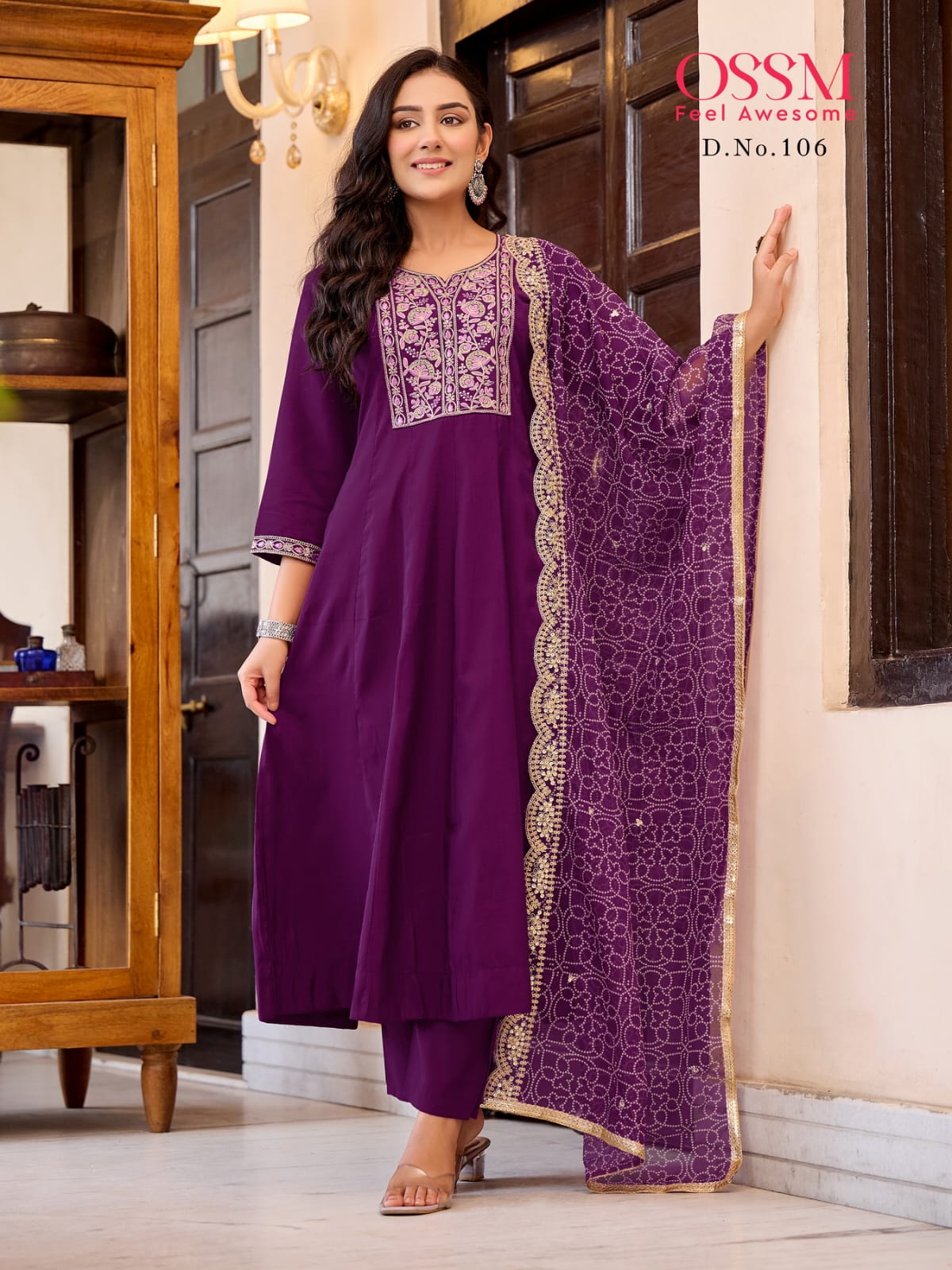 Ossm Mantra Embroidery Salwar Kameez Catalog collection 1