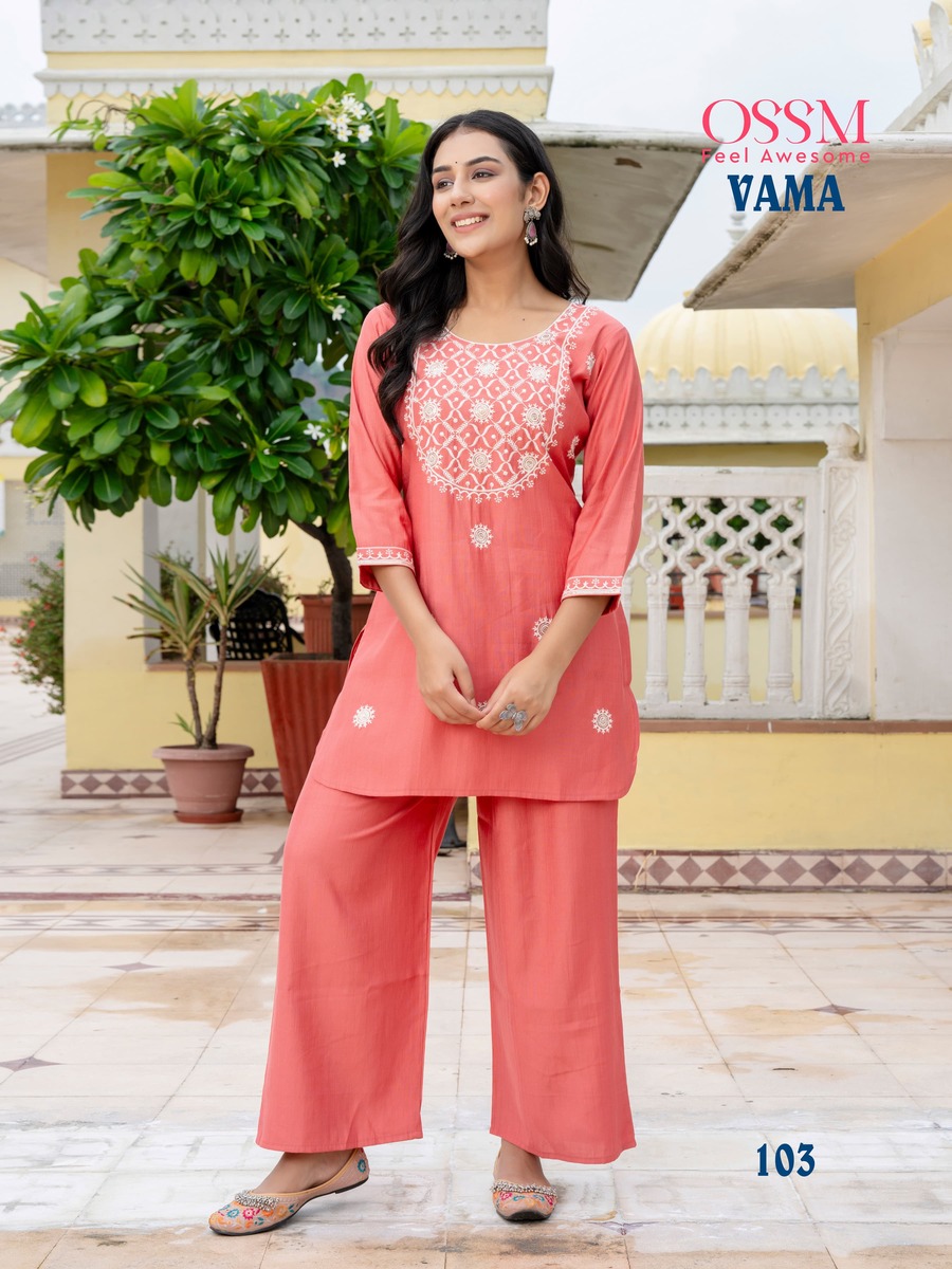 Ossm Vama Co Ord Set Catalog collection 2