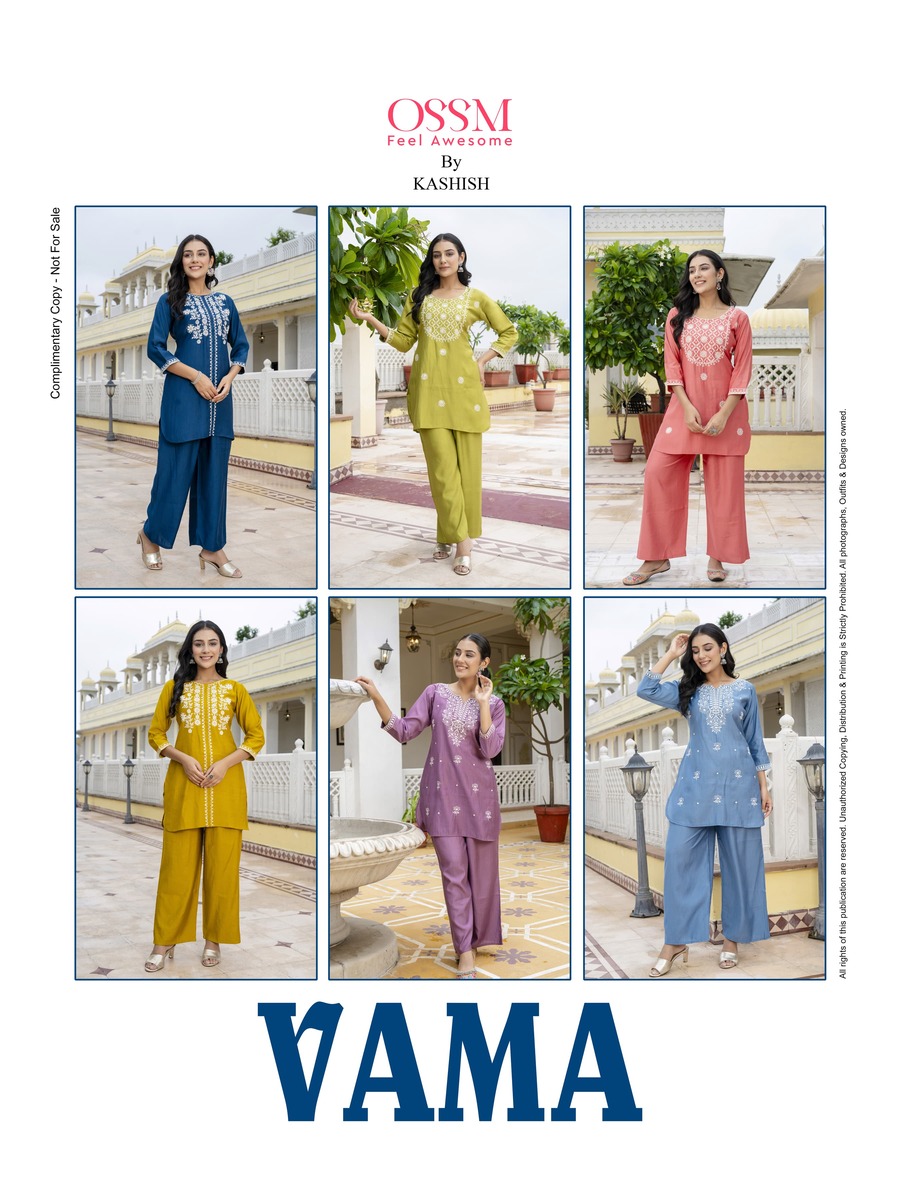 Ossm Vama Co Ord Set Catalog collection 7