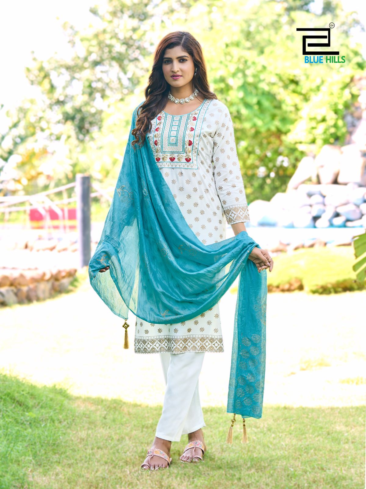 Blue Hills Royal Touch Vol 15 Readymade Dress Catalog collection 8