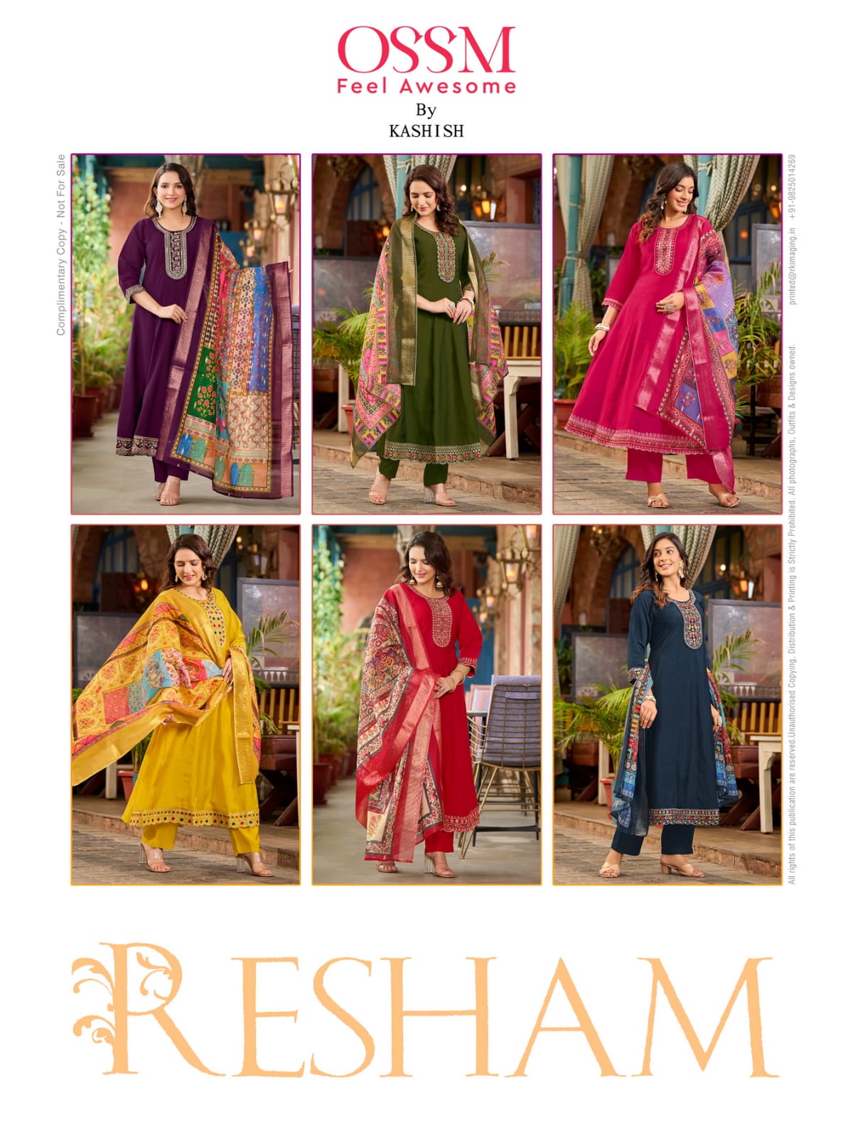 Ossm Resham Readymade Dress Catalog collection 5