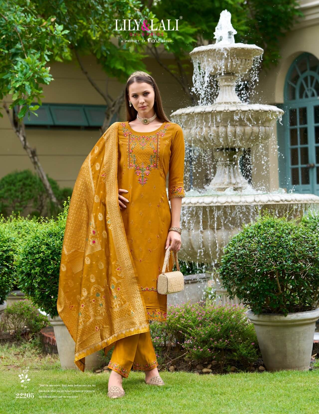 Lily Lali Hasmeena Vol 4 Embroidery Salwar Kameez Catalog collection 4