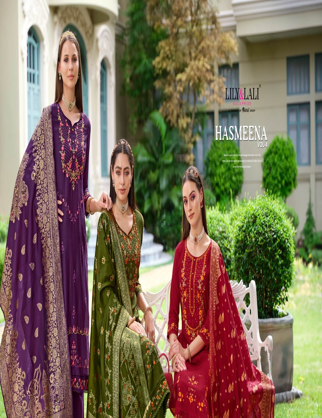 Lily Lali Hasmeena Vol 4 Embroidery Salwar Kameez Catalog collection 6