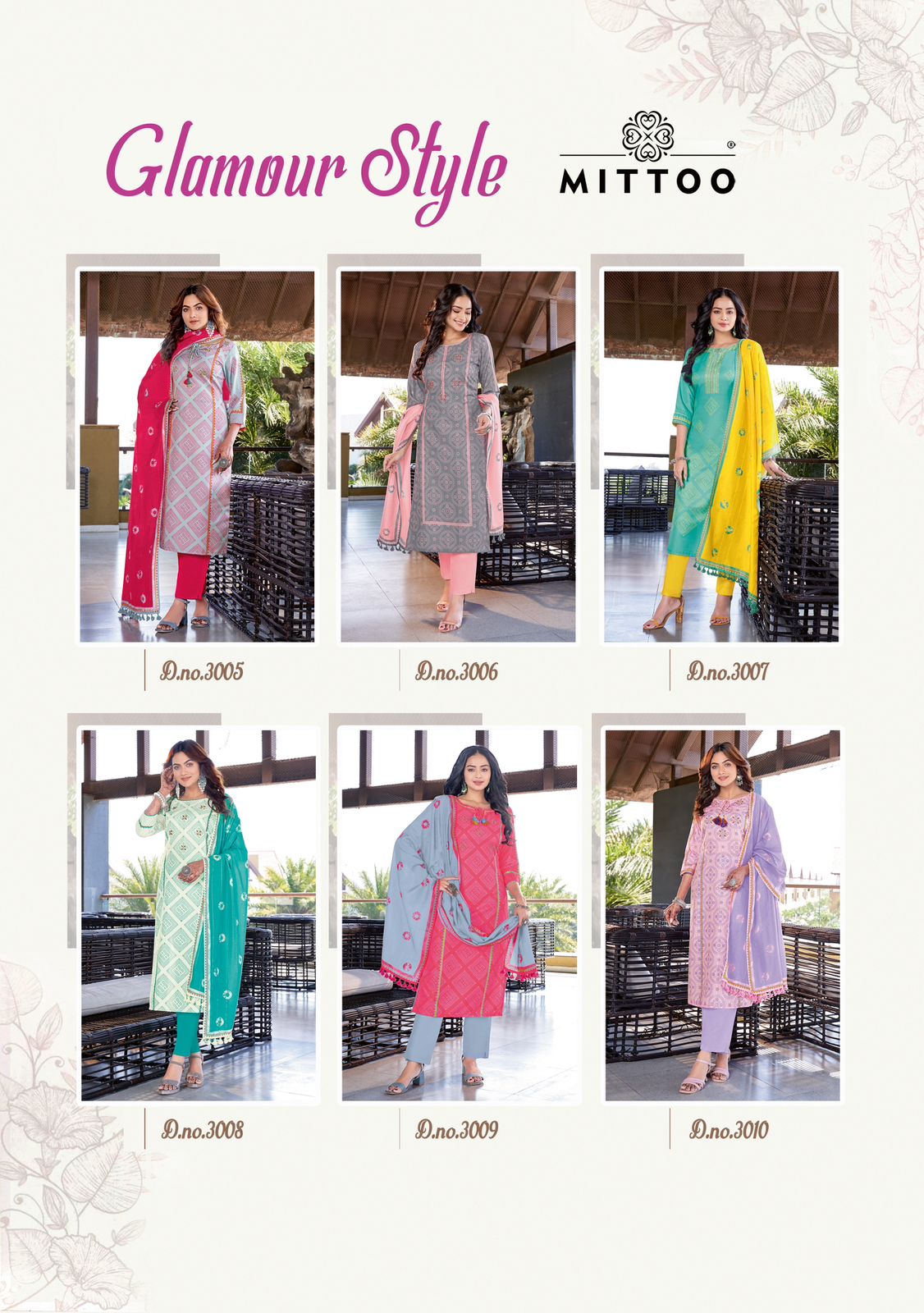 Mittoo Kurti Glamour Style Printed Salwar Kameez Catalog collection 10