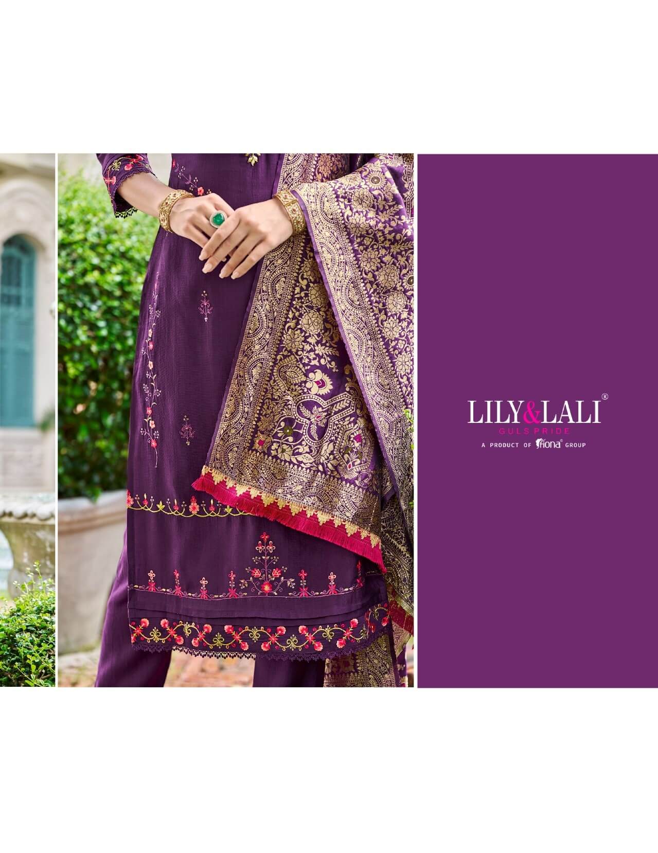 Lily Lali Hasmeena Vol 4 Embroidery Salwar Kameez Catalog collection 7