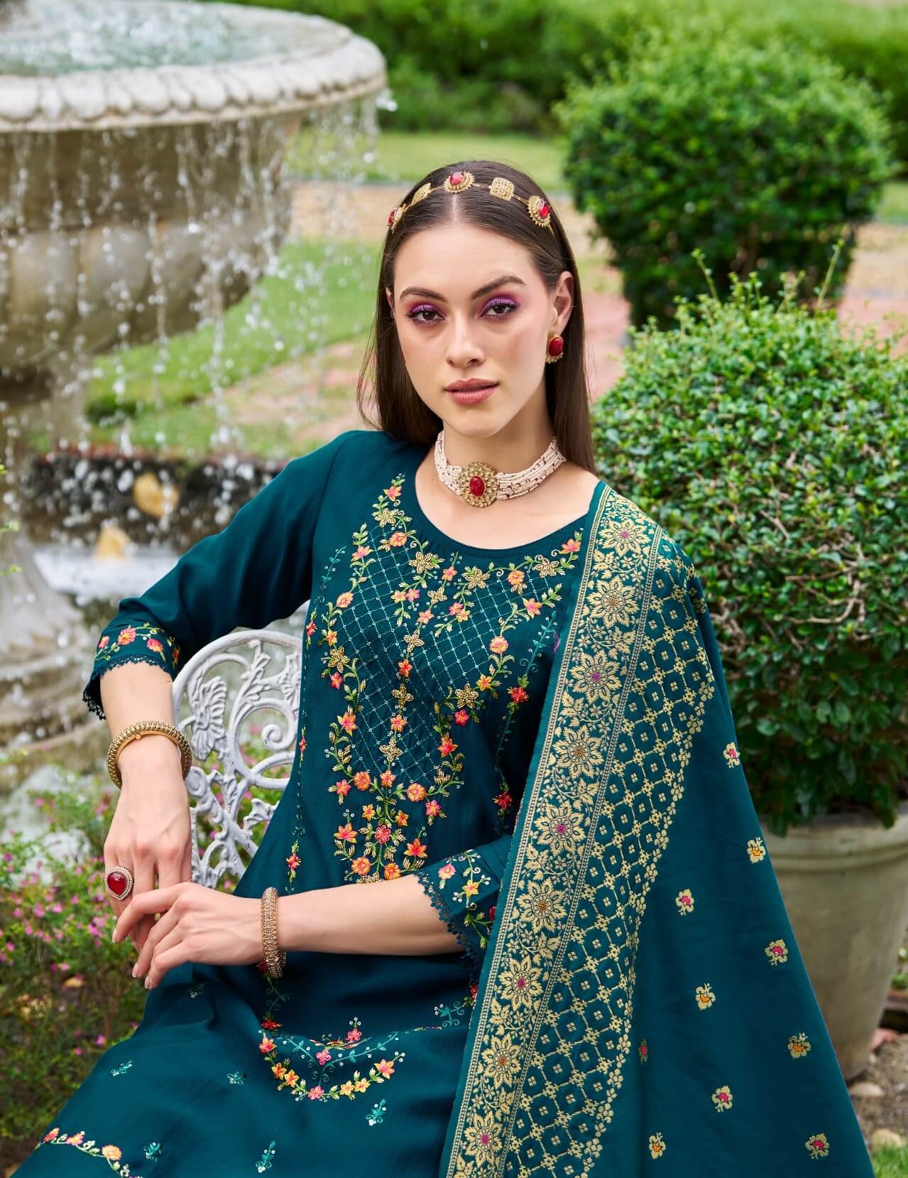 Lily Lali Hasmeena Vol 4 Embroidery Salwar Kameez Catalog collection 9