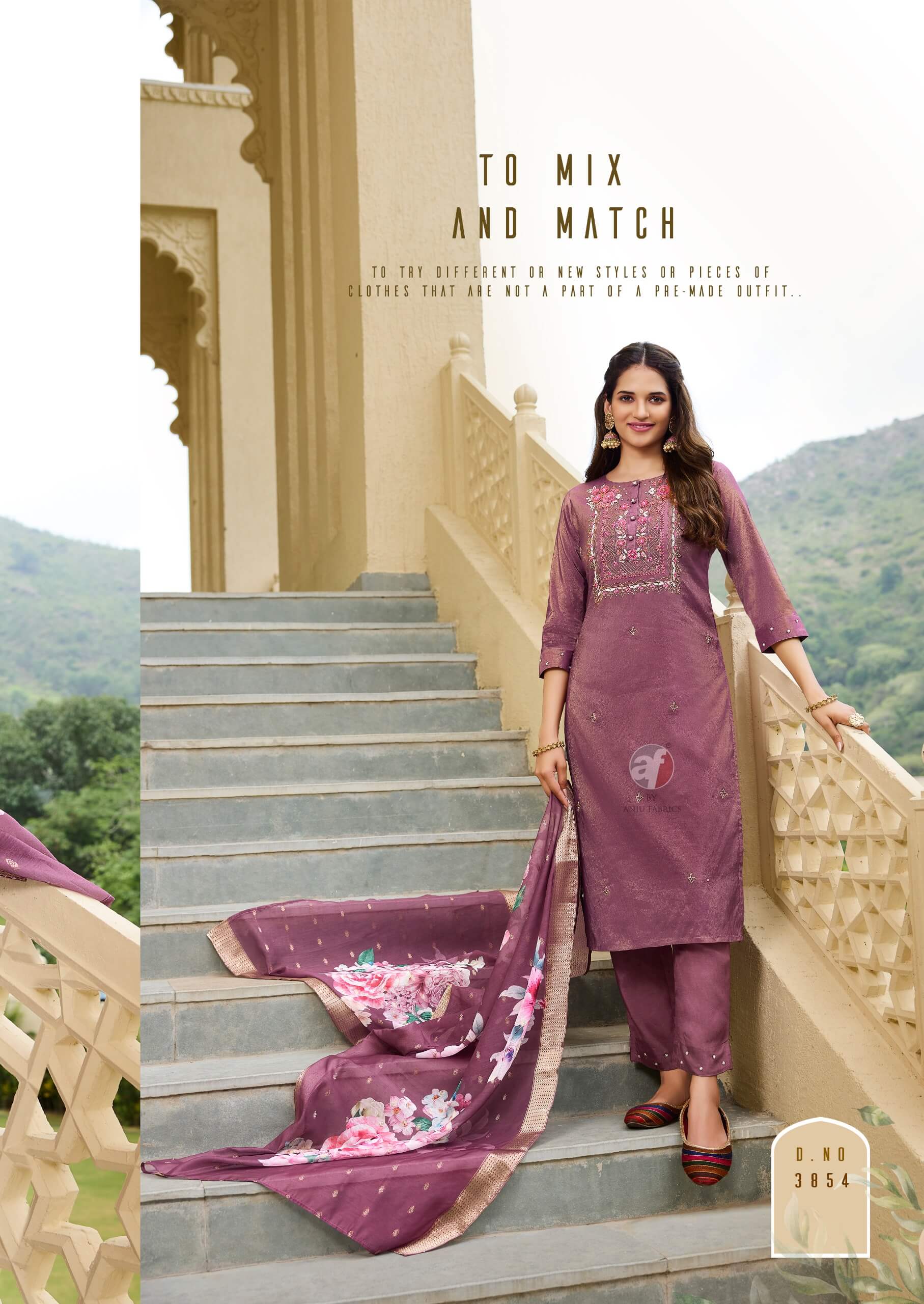 Anju Fabrics Mayra Vol 5 Readymade Dress Catalog collection 11