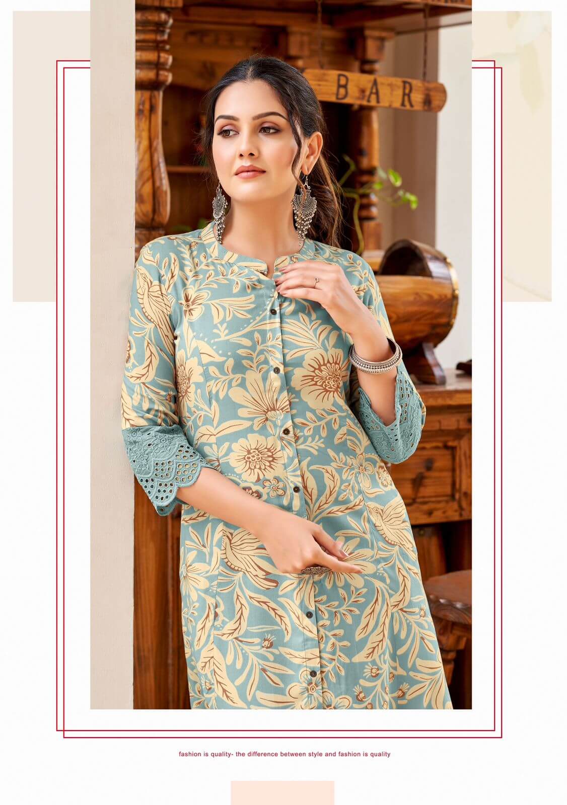 Zoori Adhya Printed Kurti Catalog collection 6