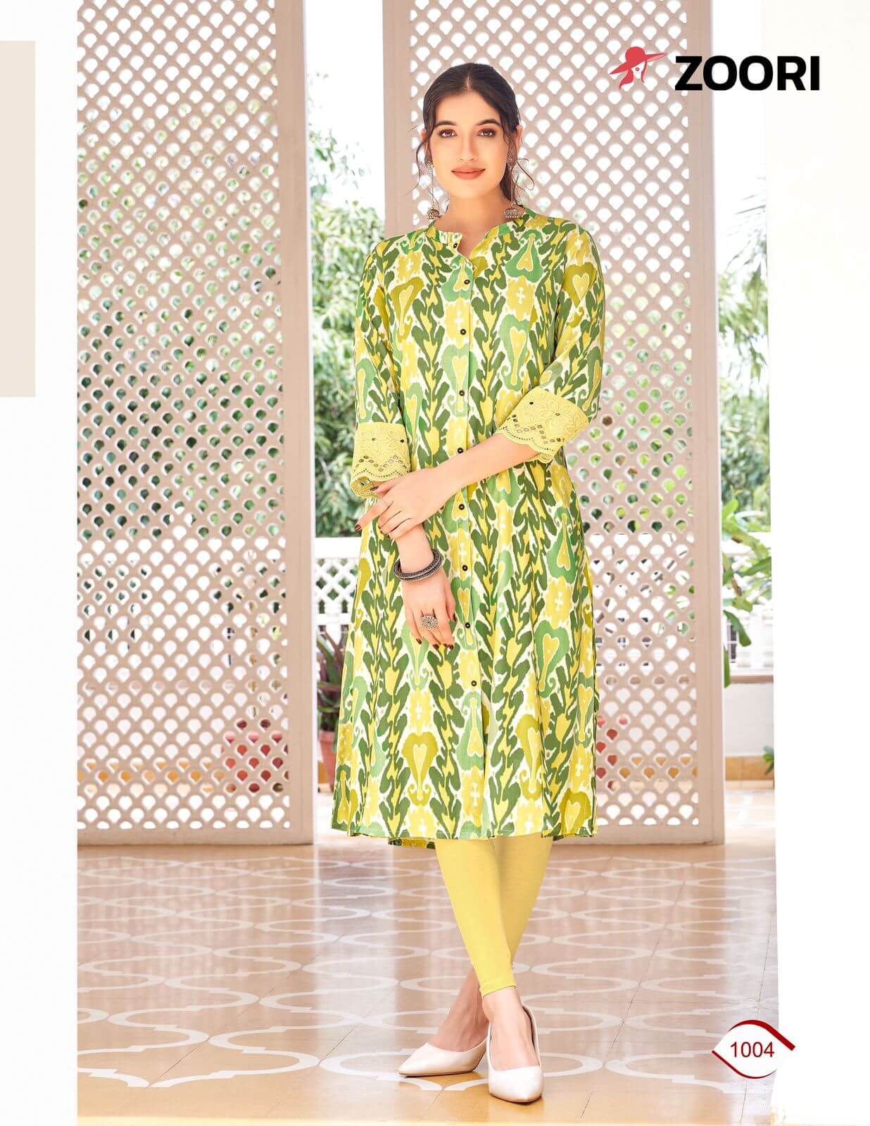 Zoori Adhya Printed Kurti Catalog collection 4