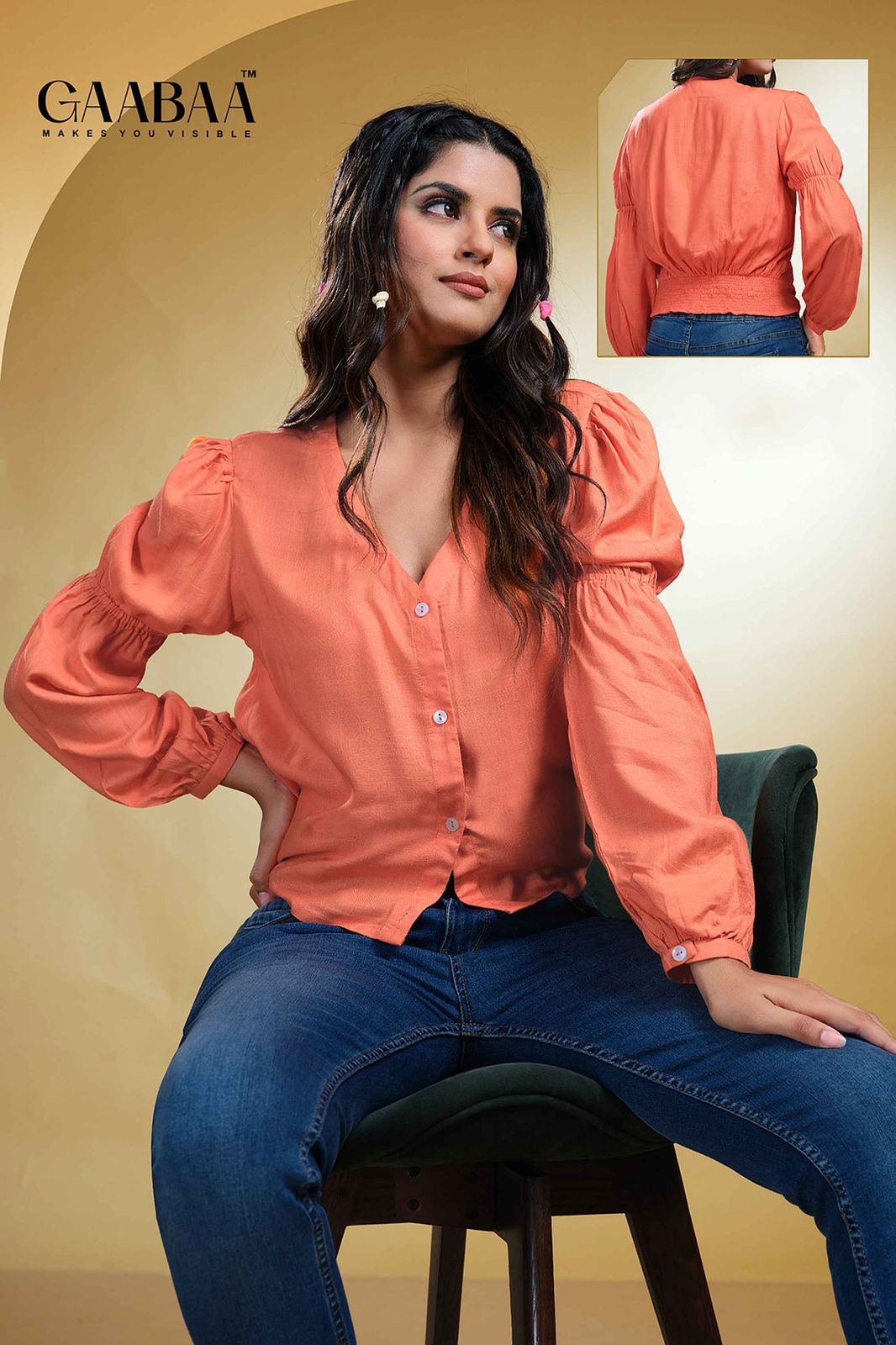 Gaaba Western Ladies Tops Size Set collection 2