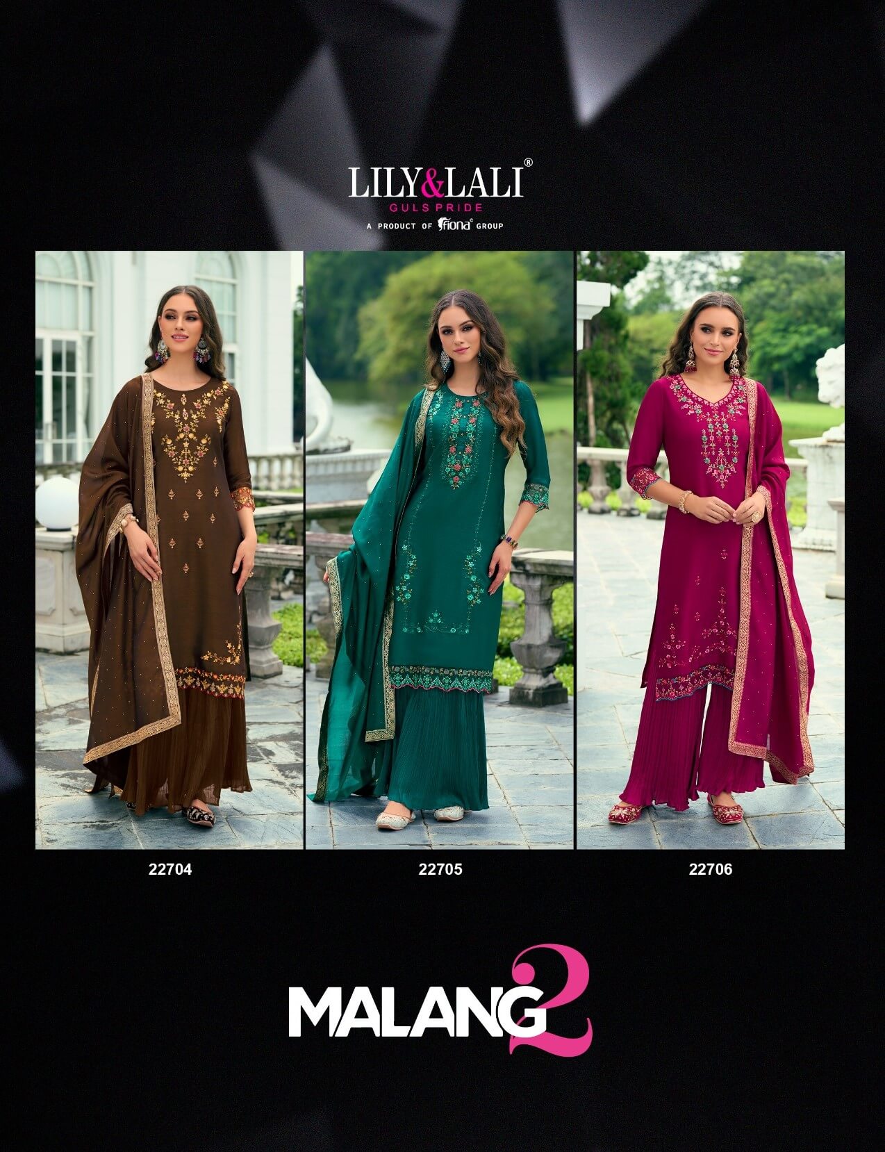 Lily Lali Malang Vol 2 Readymade Dress Catalog collection 12