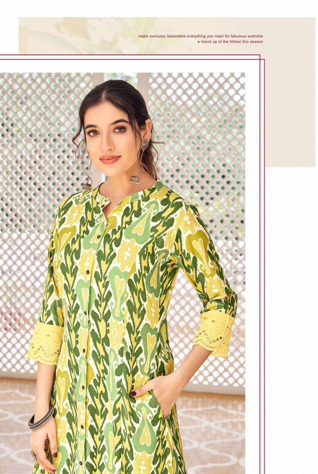 Zoori Adhya Printed Kurti Catalog collection 5