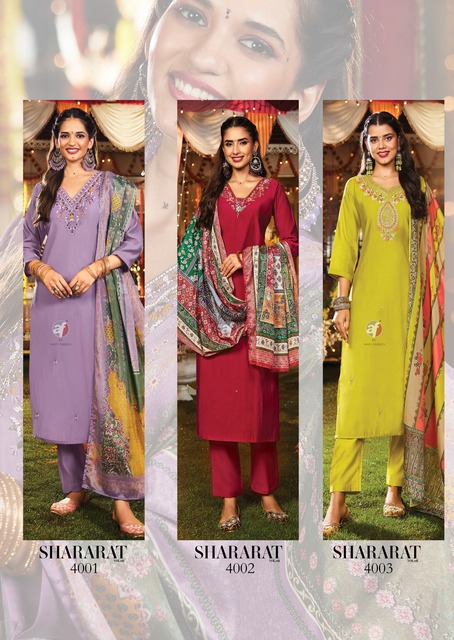 Anju Fabrics Shararat Vol 8 Readymade Dress Catalog collection 2