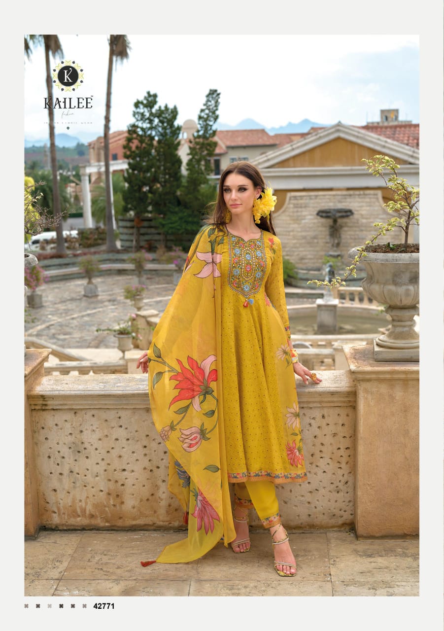 Kailee Fashion Meraki Anarkali Suits Catalog collection 9