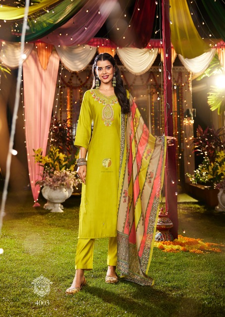 Anju Fabrics Shararat Vol 8 Readymade Dress Catalog collection 12