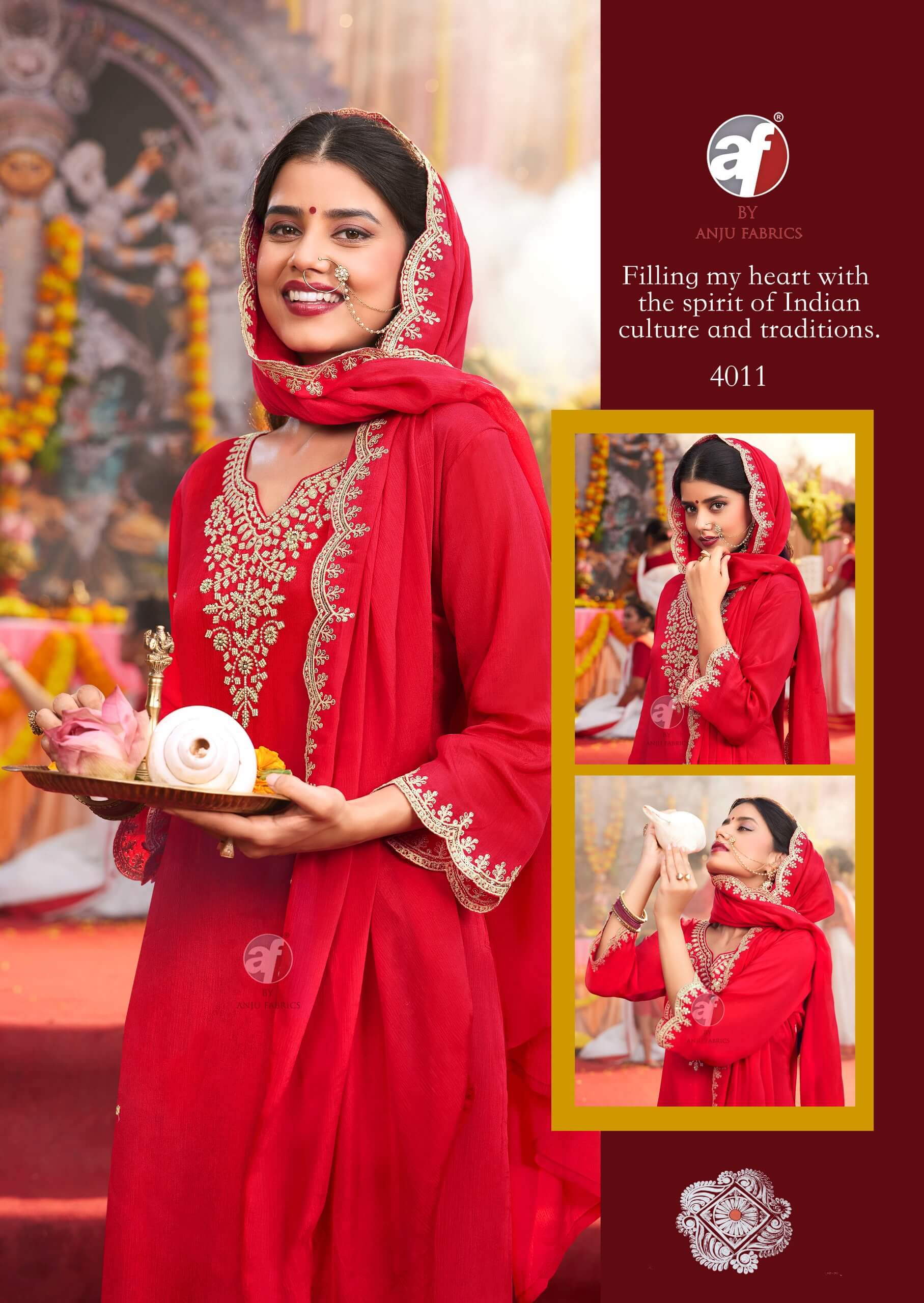 Anju Fabrics Sahiba Vol 6 Readymade Dress Catalog collection 13