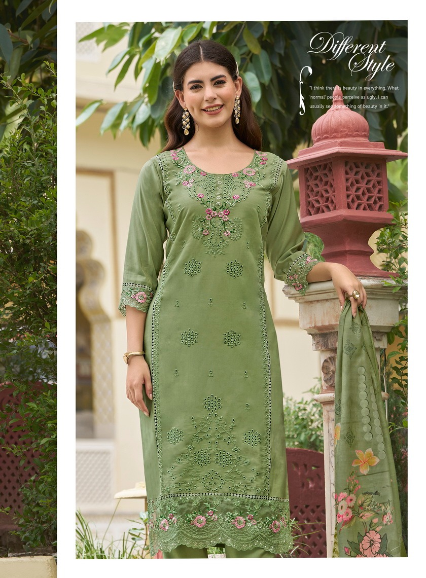 Radhika Lifestyle Aafreen Vol 1 Embroidery Catalog collection 2