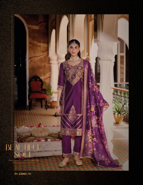 Lily Lali Silkyness Vol 3 Designer Salwar Suits Catalog collection 14