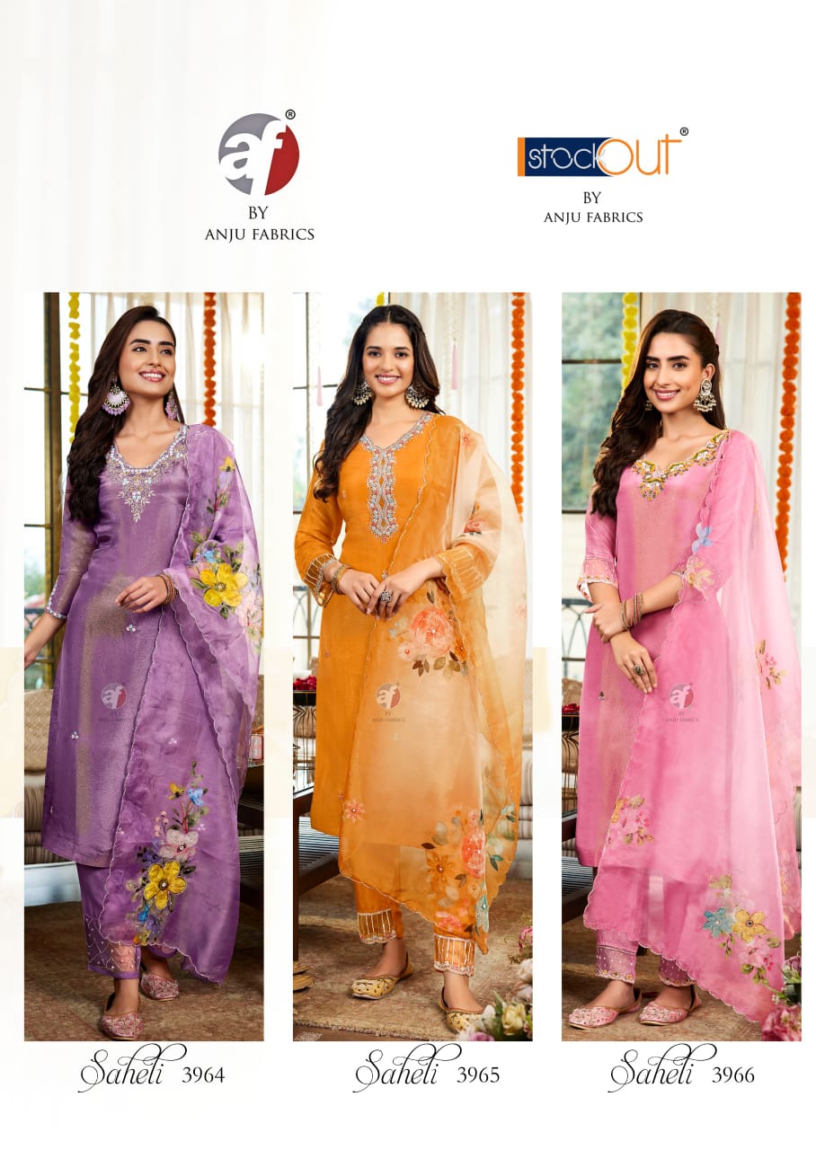 Anju Fabrics Saheli Readymade Dress Catalog at Wholesale Rate collection 12