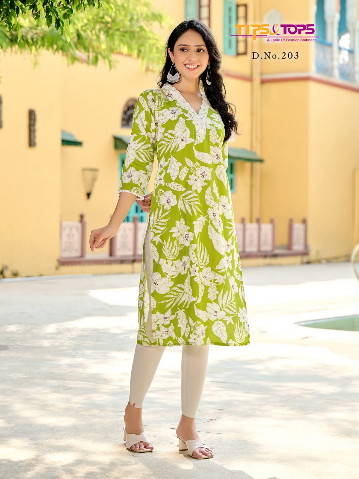 Tips And Tops Viana Vol 2 Rayon Kurti Catalog collection 3