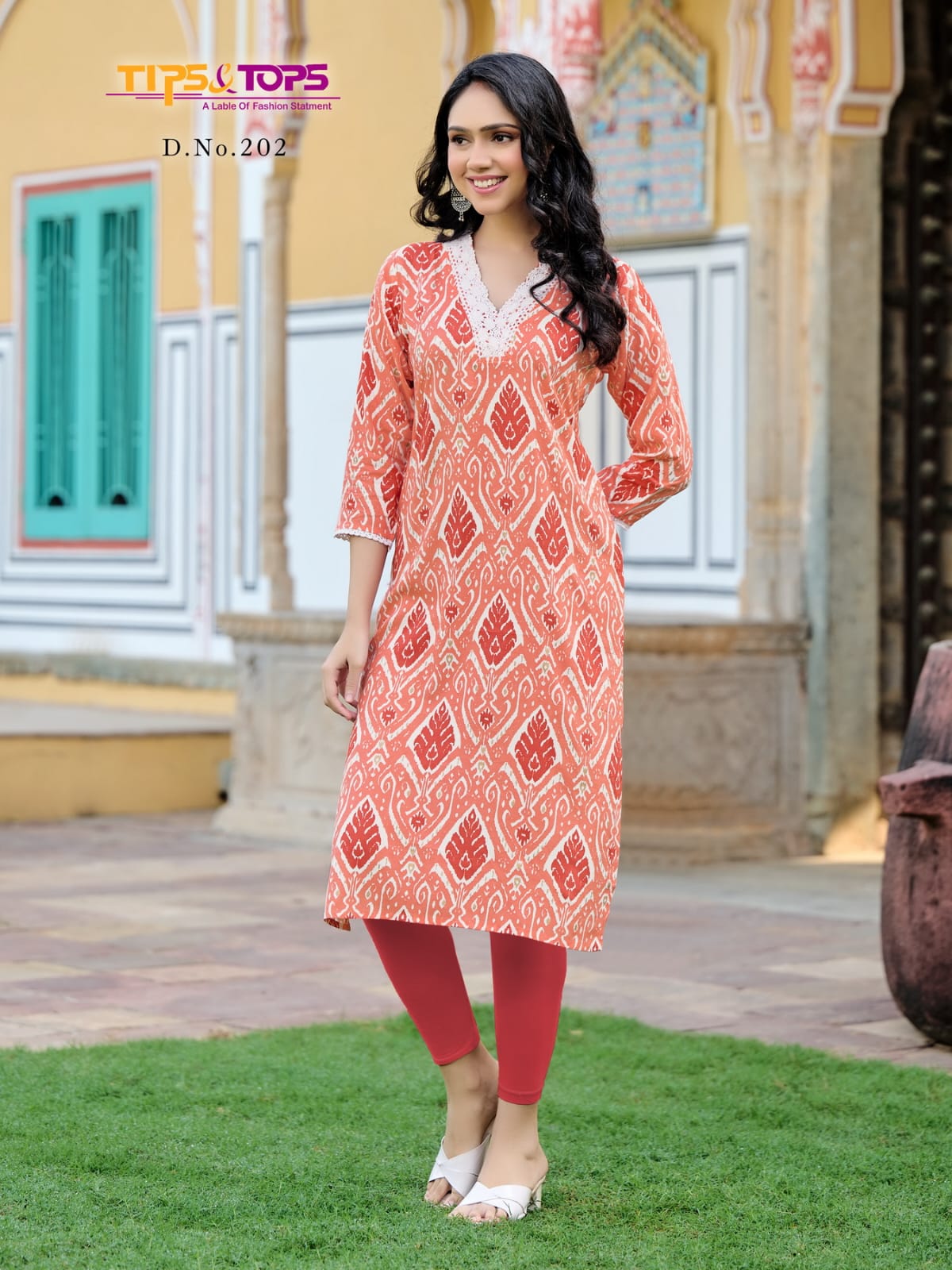 Tips And Tops Viana Vol 2 Rayon Kurti Catalog collection 4