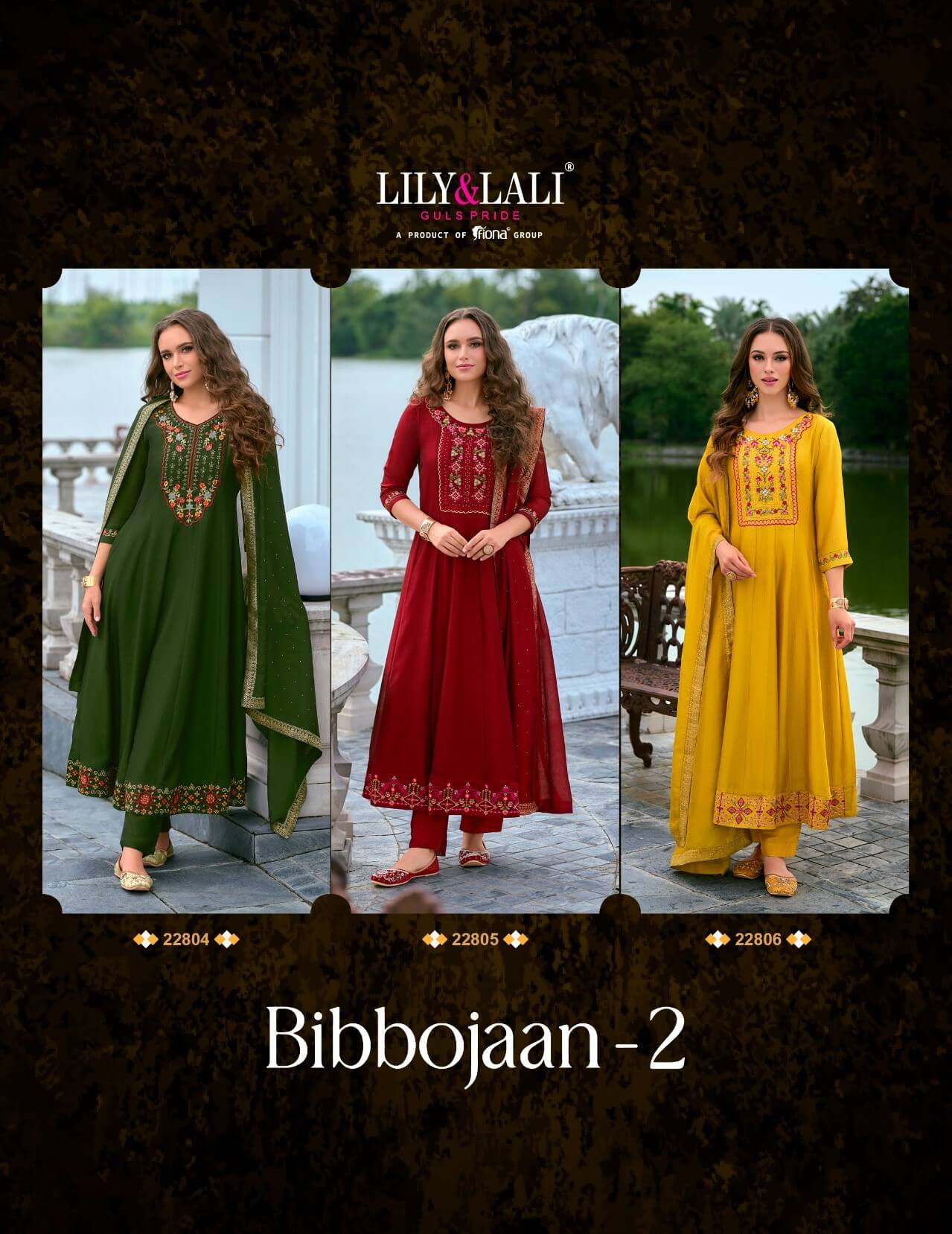 Lily Lali Bibbojaan Vol 2 Anarkali suits Catalog collection 4