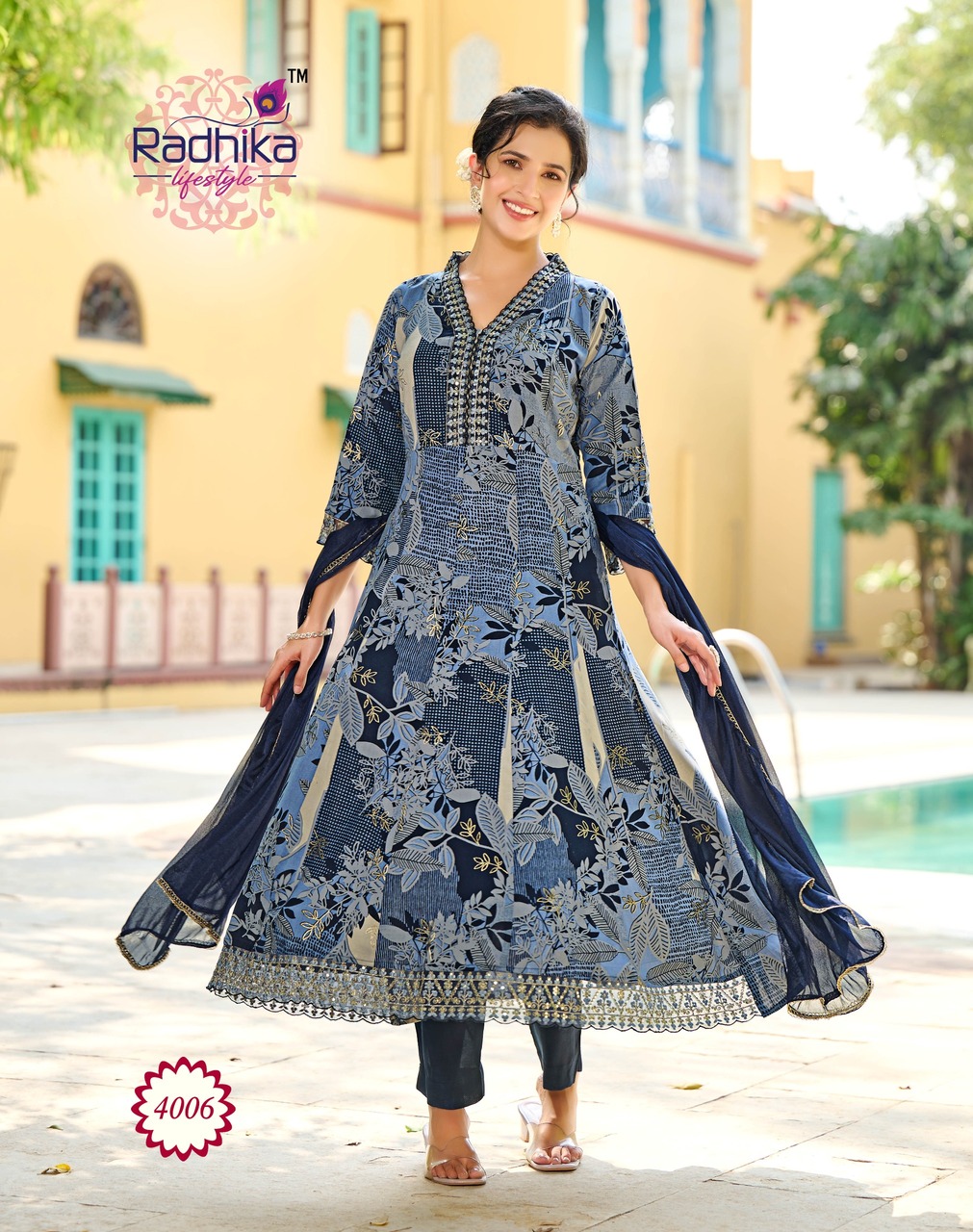 Radhika Lifestyle Anarkali Vol 4 Readymade Dress Catalog collection 1