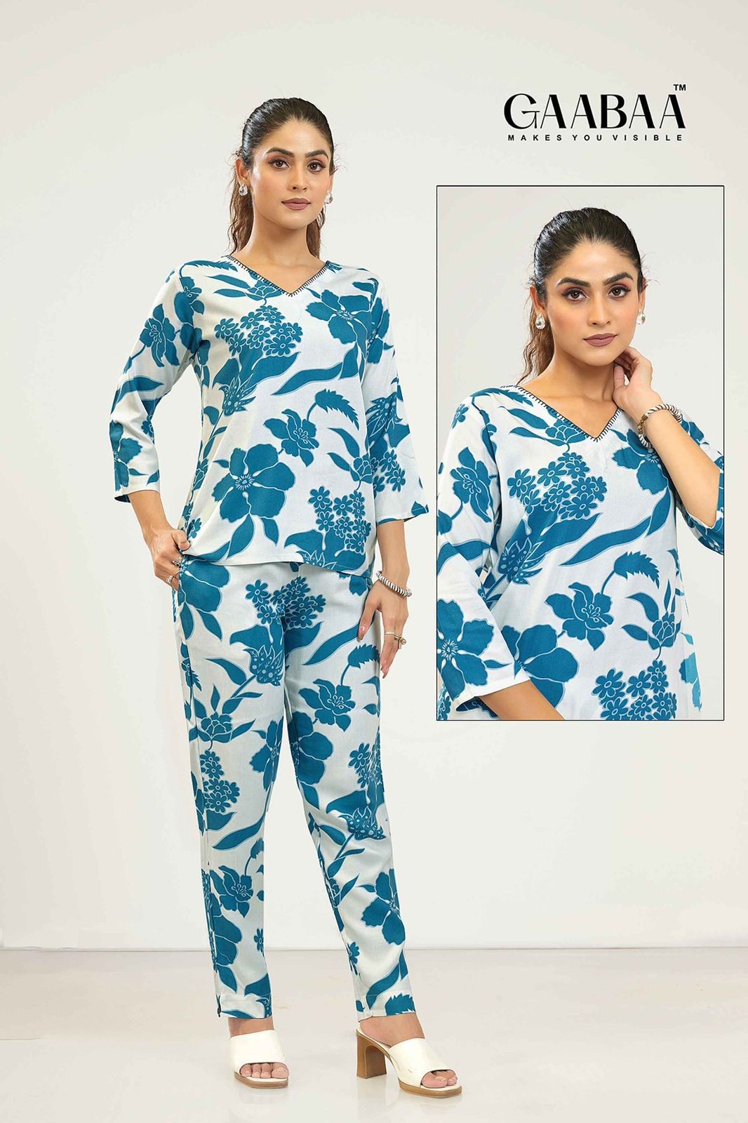 Gaabaa Fancy Co Ord Set Size Set collection 2