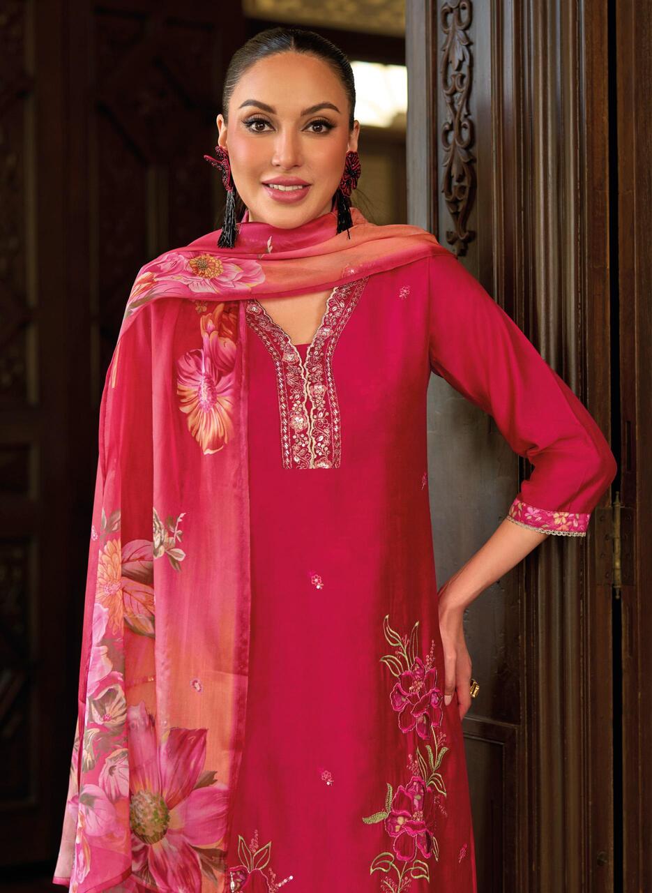 Lady Leela Shahida Embroidery Salwar Kameez Catalog collection 10