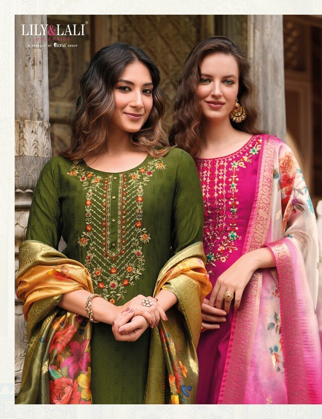 Lily Lali Meenakari Vol 4 Readymade Dress Catalog collection 10