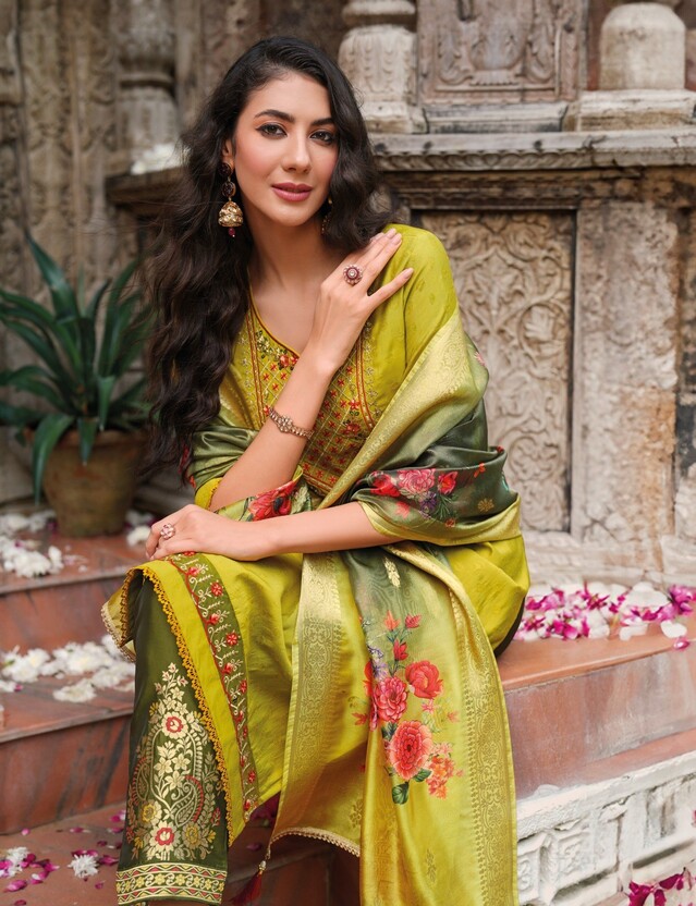 Lily Lali Meenakari Vol 4 Readymade Dress Catalog collection 13