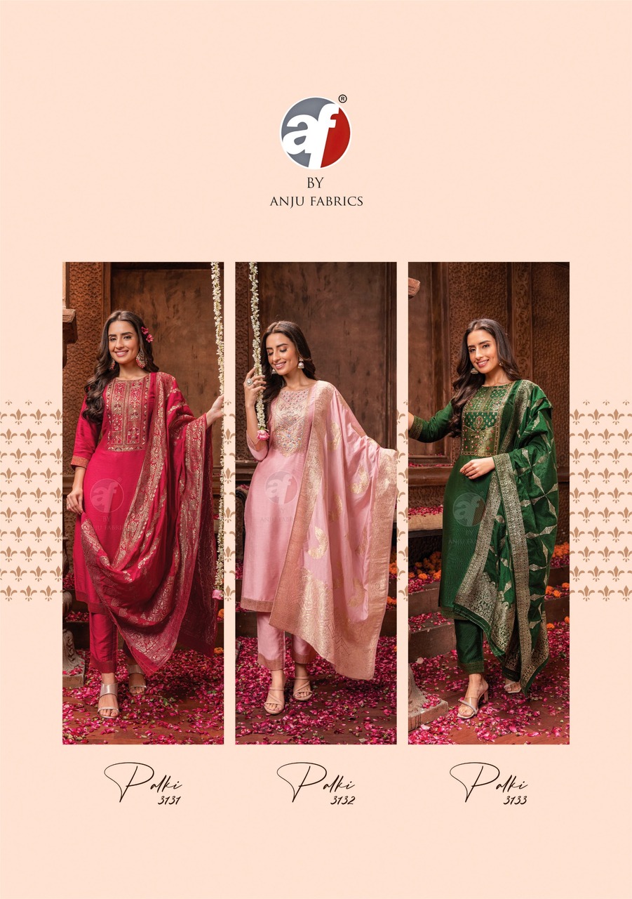 Anju Fabrics Palki Vol 3 Readymade Dress Catalog collection 1