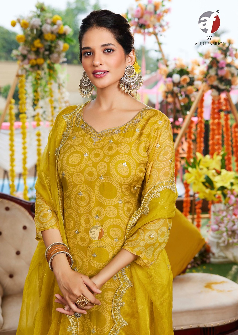 Anju Fabrics Nazar Vol 7 Readymade Dress Catalog collection 2