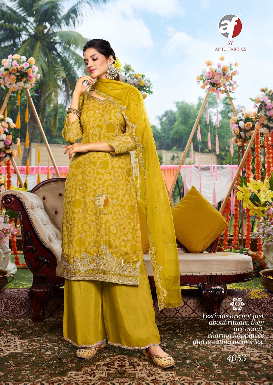 Anju Fabrics Nazar Vol 7 Readymade Dress Catalog collection 3