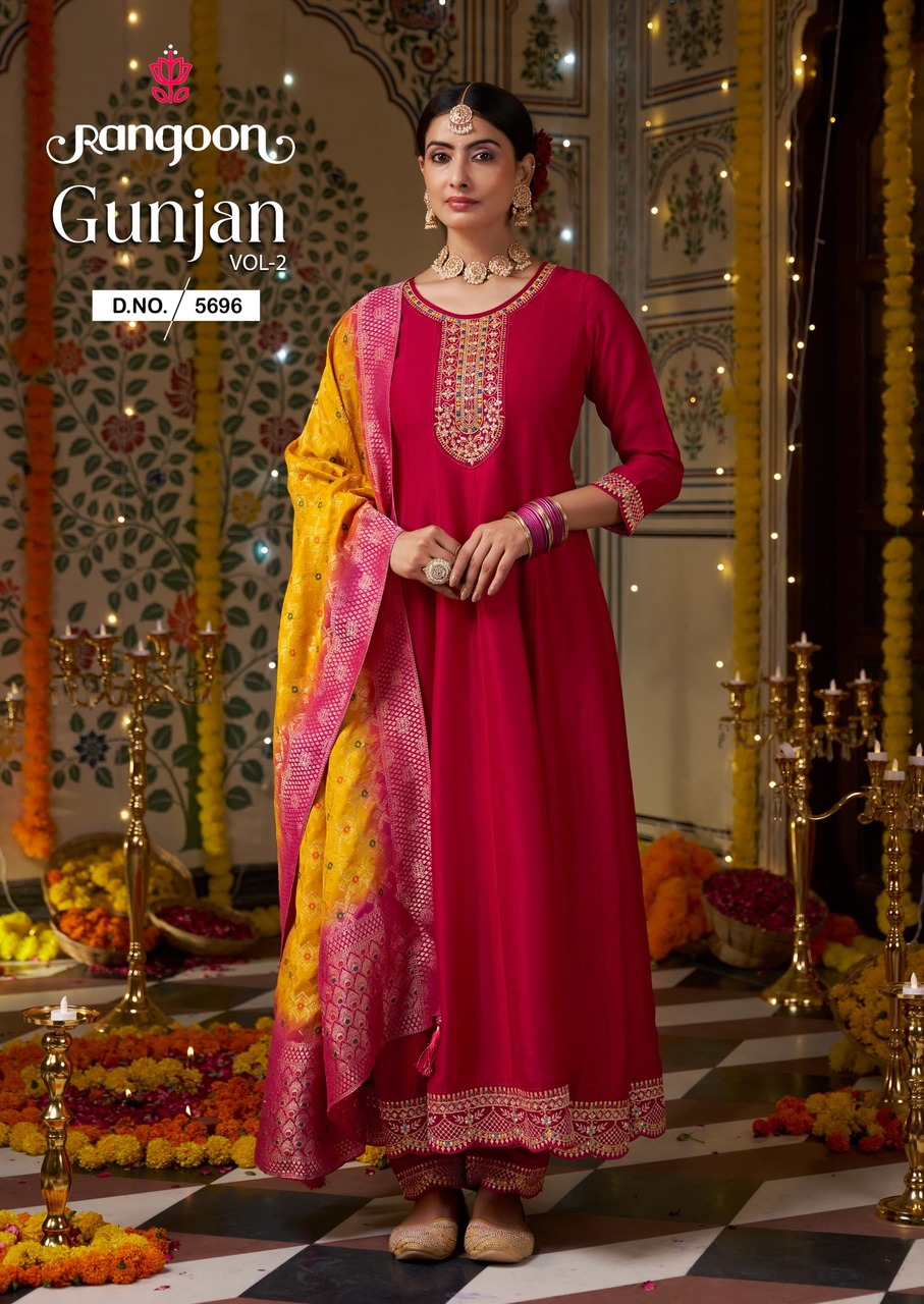 Rangoon Gunjan Vol 2 Anarkali Suits Catalog collection 6