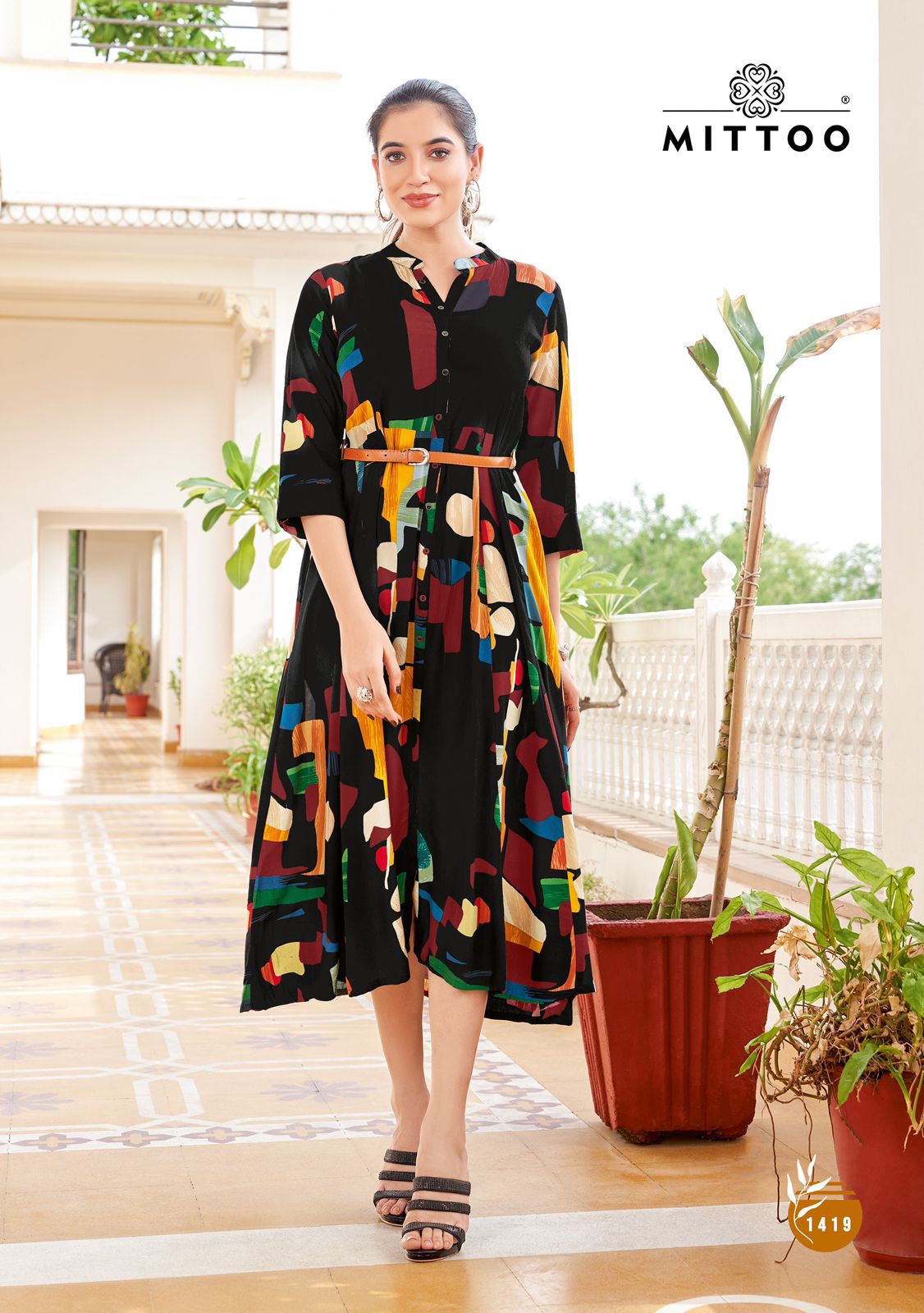 Mittoo Kurti Belt Vol 17 One Piece Dress Catalog collection 6