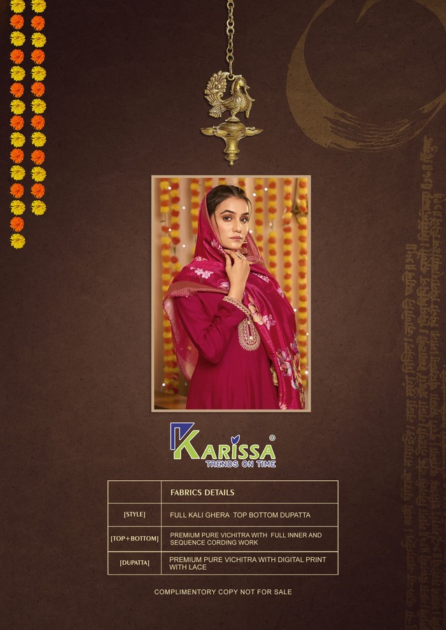 Karissa Gehnaa Anarkali Suits Catalog collection 2