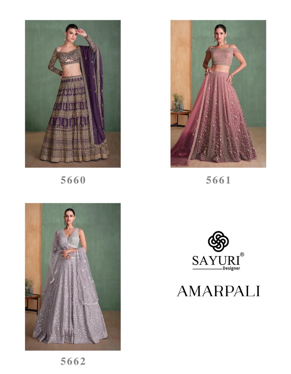 Sayuri Designer Amarpali Wedding Party Salwar Suits Catalog collection 12