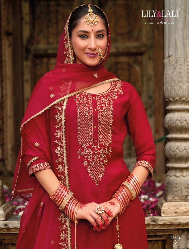 Lily Lali Real Tulip Embroidery Salwar Kameez Catalog collection 15