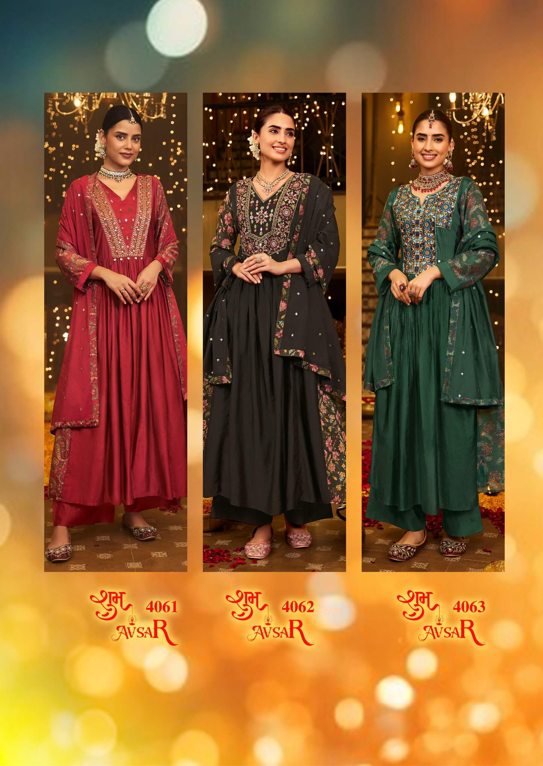 Anju Fabrics Subh Avsar Readymade Dress Catalog collection 1