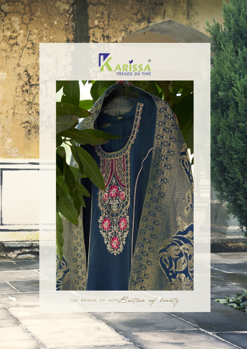 Karissa Kalisha Vol 2 Embroidery Salwar Kameez Catalog collection 1